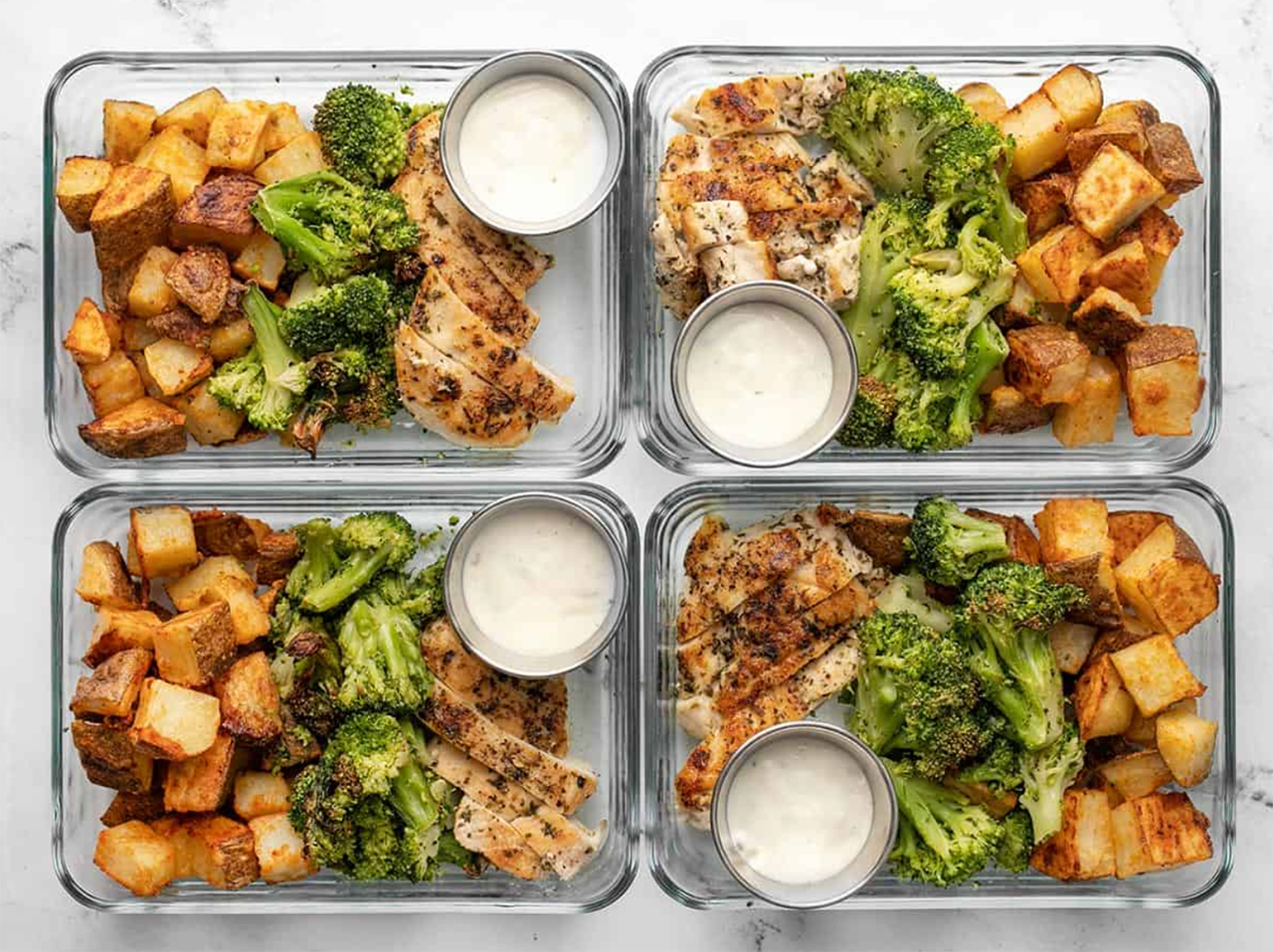 NZ-Based Chicken, Potato, and Broccoli Meal Prep